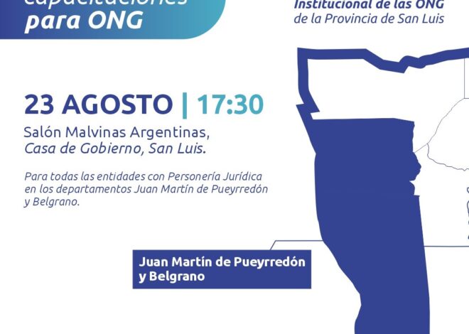 Finaliza la 1° Etapa de las capacitaciones de Fortalecimiento Institucional