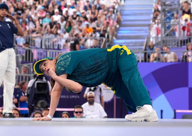 Juegos Olímpicos: polémica en Australia por la insólita actuación de la bailarina de breaking Rachael Gunn