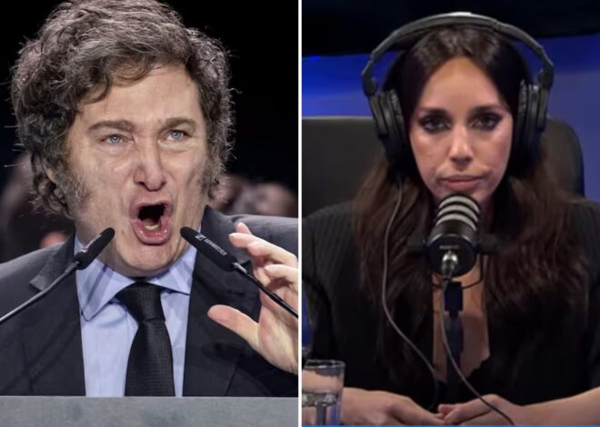 Milei reaccionó al nuevo video de Tamara Pettinato con Alberto Fernández en el sillón de Rivadavia