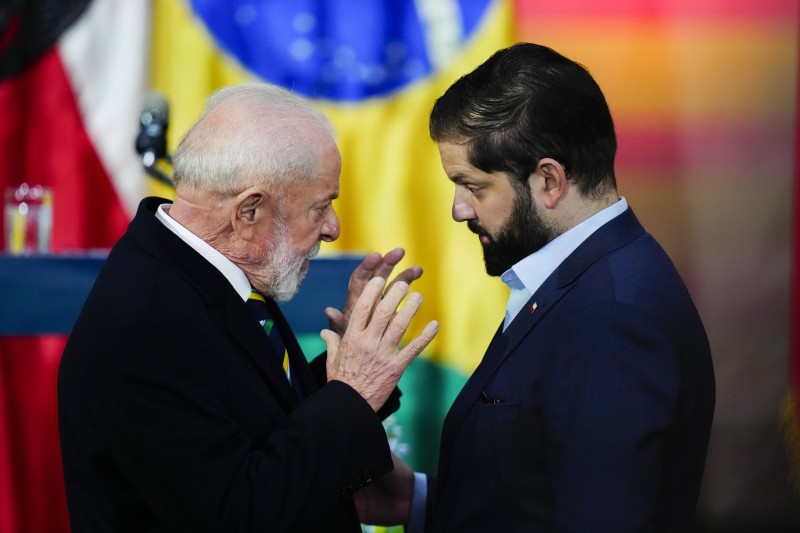 Lula y Boric no logran acordar una declaración conjunta sobre Venezuela
