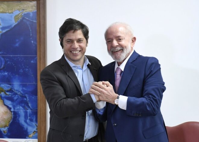 Tras las críticas de Milei, Lula recibió a Kicillof en Brasilia Tras las críticas de Milei, Lula recibió a Kicillof en Brasilia