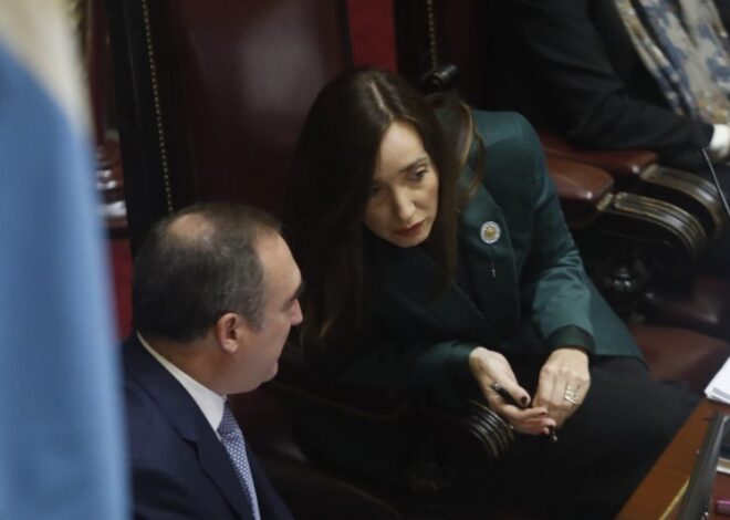 Villarruel se corrió de una negociación para salvar al gobierno de otra derrota en el Congreso