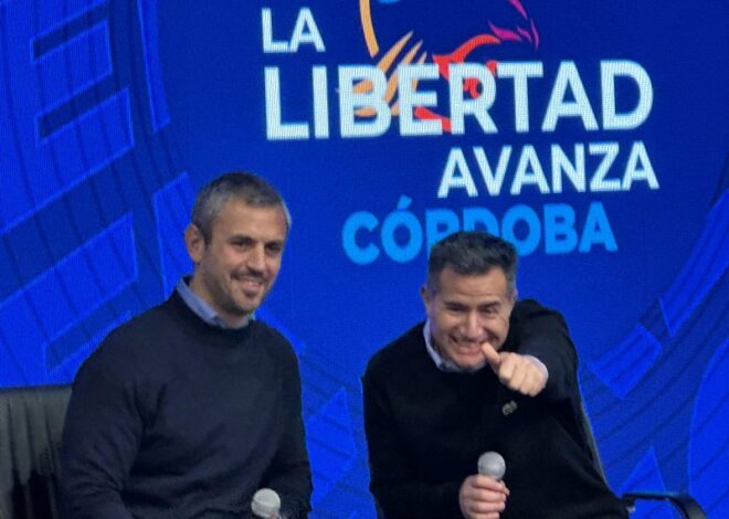 Menem ninguneó a Villarruel en Córdoba y relativizó los problemas del bloque
