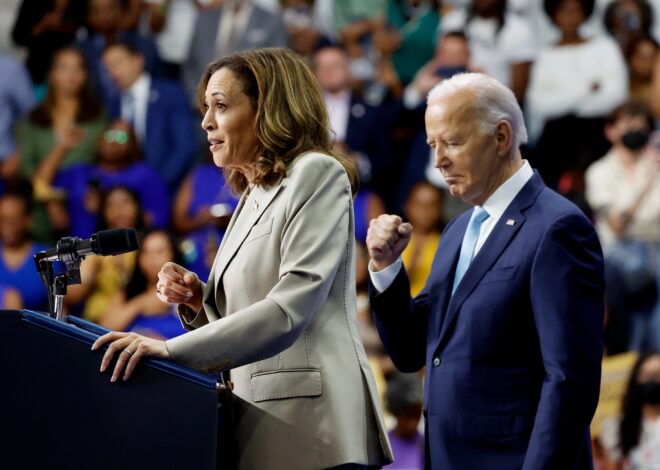 Biden y Harris alardean de unidad y gestión económica en su primer mitin conjunto tras el relevo Biden y Harris alardean de unidad y gestión económica en su primer mitin conjunto tras el relevo