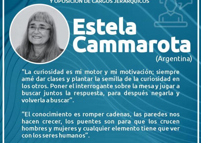 La ingeniera Cammarota reflexionará sobre la importancia del rol de conducción