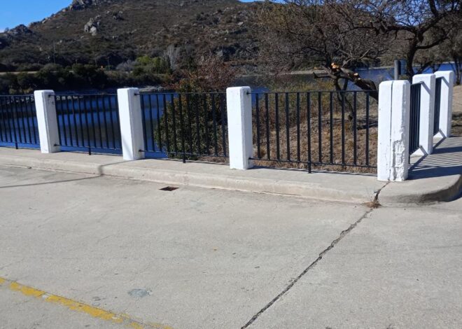 San Luis Agua realiza trabajos de mantenimiento en el dique La Huertita San Luis Agua realiza trabajos de mantenimiento en el dique La Huertita