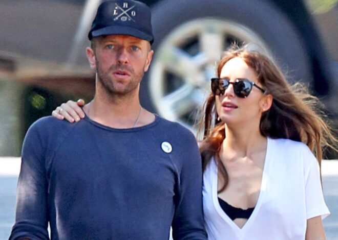 “Felizmente juntos”. En medio de los rumores de ruptura con Chris Martin, Dakota Johnson se vio obligada a romper una regla de oro