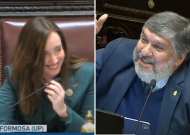 José Mayans llamó “jamoncito” a Milei y Victoria Villarruel le agradeció por recordarla entre risas José Mayans llamó “jamoncito” a Milei y Victoria Villarruel le agradeció por recordarla entre risas