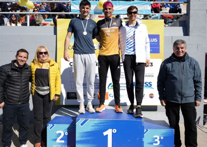 San Luis brilló en la pista y en la organización del Campeonato Nacional U23 de atletismo San Luis brilló en la pista y en la organización del Campeonato Nacional U23 de atletismo