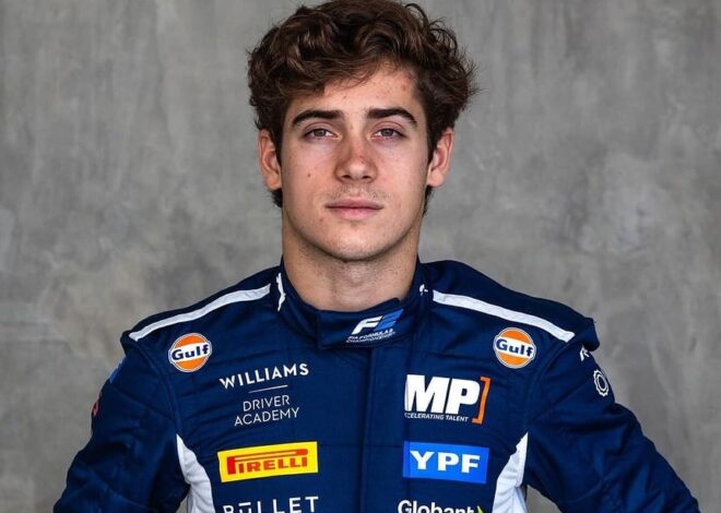 El primer video de Franco Colapinto en el paddock como piloto oficial de Fórmula 1