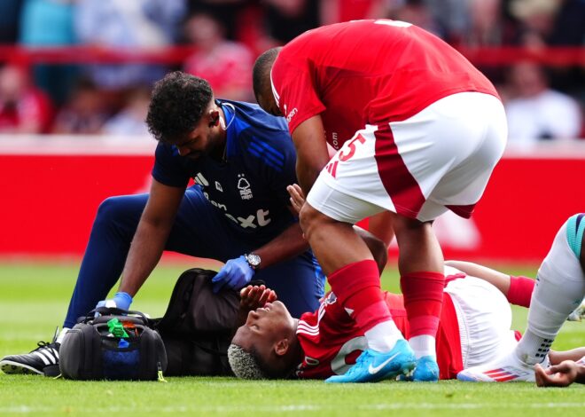 Danilo sufrió una lesión escalofriante en el partido entre Nottingham Forest y Bournemouth