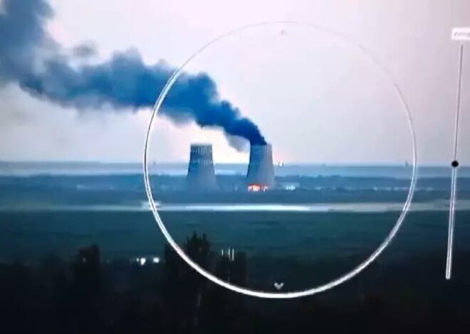Ucrania y Rusia intercambian acusaciones por un incendio en la planta nuclear ocupada en Zaporiyia Ucrania y Rusia intercambian acusaciones por un incendio en la planta nuclear ocupada en Zaporiyia