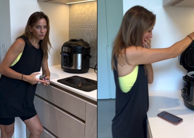 Luisana Lopilato quiso probar una receta nueva en su Air Fryer y nada salió como esperaba Luisana Lopilato quiso probar una receta nueva en su Air Fryer y nada salió como esperaba