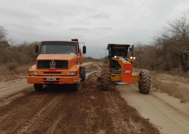 Vialidad Provincial reparó caminos en los departamentos Ayacucho y San Martín