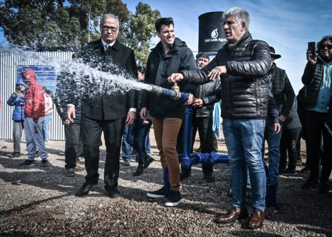Los vecinos de Pozo Cavado celebraron la reinauguración de dos perforaciones de agua Los vecinos de Pozo Cavado celebraron la reinauguración de dos perforaciones de agua