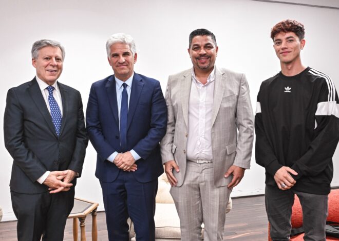 El Gobernador recibió al reconocido doctor López Rosetti