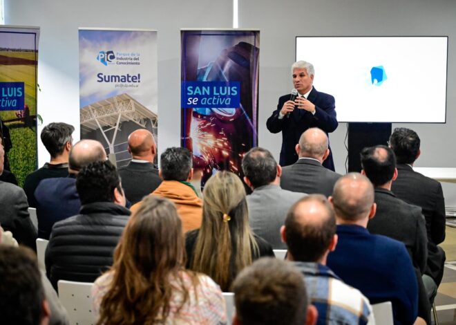 “Siempre es motivo de festejo que se radique una empresa en San Luis” “Siempre es motivo de festejo que se radique una empresa en San Luis”