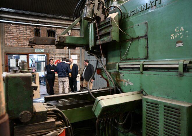 El ministerio de Desarrollo Productivo recorre las fábricas del interior