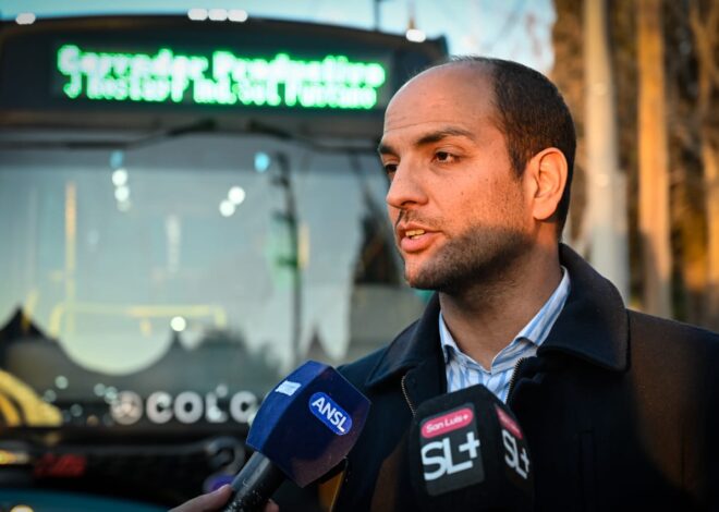 Un nuevo corredor de transporte conectará con el Parque Industrial y Sol Puntano Un nuevo corredor de transporte conectará con el Parque Industrial y Sol Puntano
