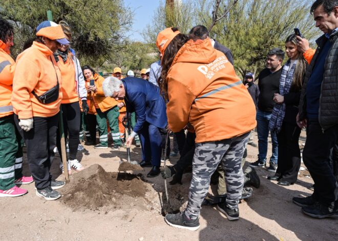 San Luis conmemoró el Día del Árbol y homenajeó a los trabajadores forestales