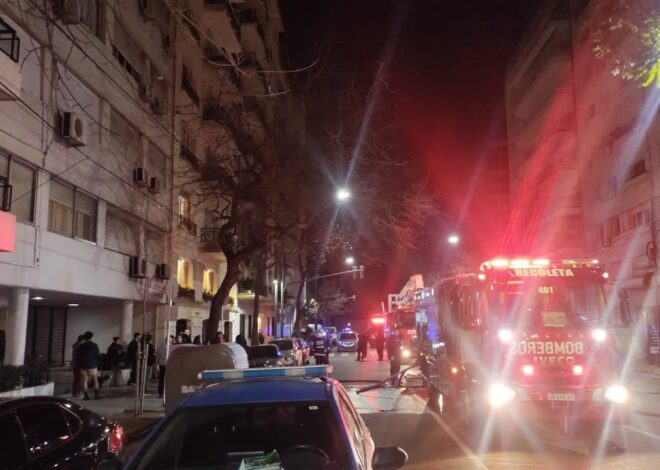 Se incendió un edificio en Palermo y una mujer de 70 años murió asfixiada Se incendió un edificio en Palermo y una mujer de 70 años murió asfixiada