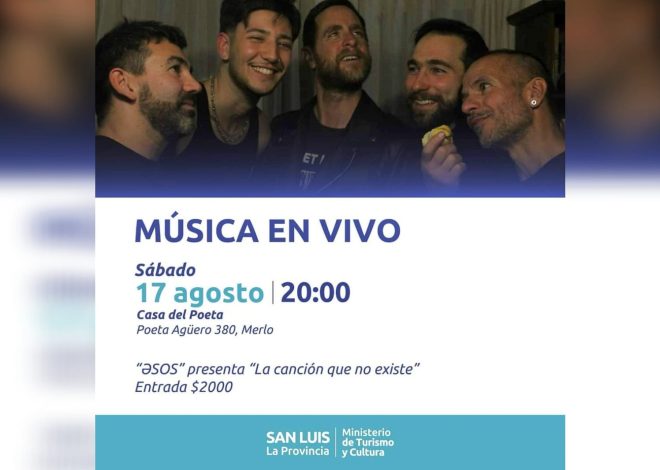 La banda ‘Esos’ dará un concierto en la Casa del Poeta