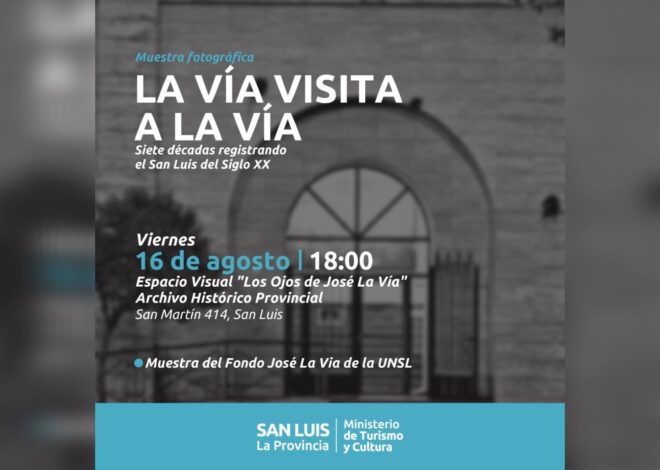 Este viernes abre la muestra ‘La Vía visita a La Vía’ en el Archivo Histórico Este viernes abre la muestra ‘La Vía visita a La Vía’ en el Archivo Histórico