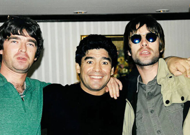 El regreso de Oasis: cuando conocieron a Maradona El regreso de Oasis: cuando conocieron a Maradona