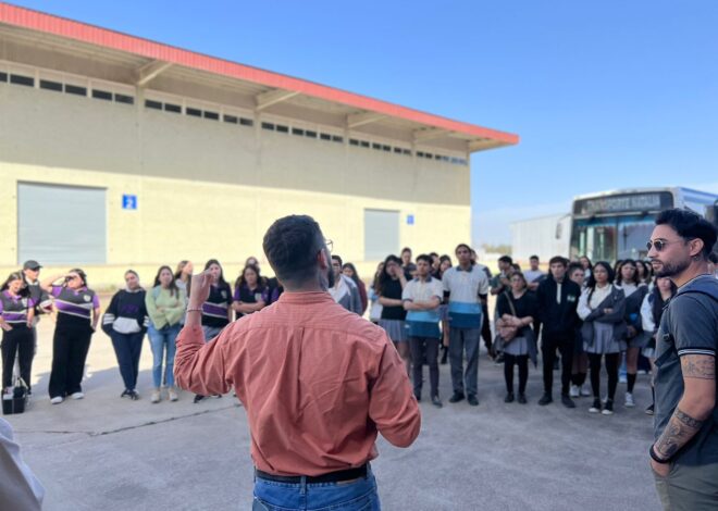 Alumnos de la Escuela Técnica N°18 ‘Nicolasa B. de Quiroga’ visitaron la ZAL
