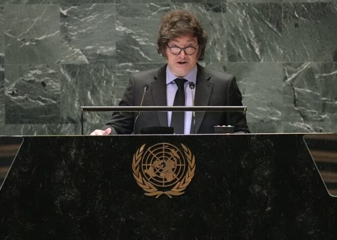 Milei no criticó a China y dijo que la ONU tiene una agenda "socialista" Milei no criticó a China y dijo que la ONU tiene una agenda "socialista"
