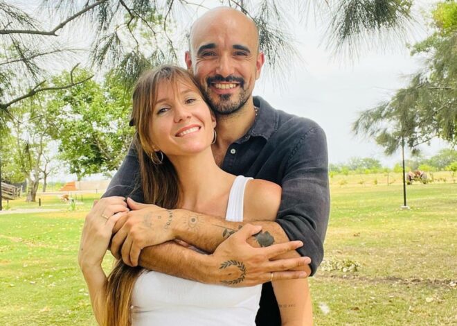 Nació Rosario, la hija de Abel Pintos y Mora Calabrese: “Se adelantó la primavera”