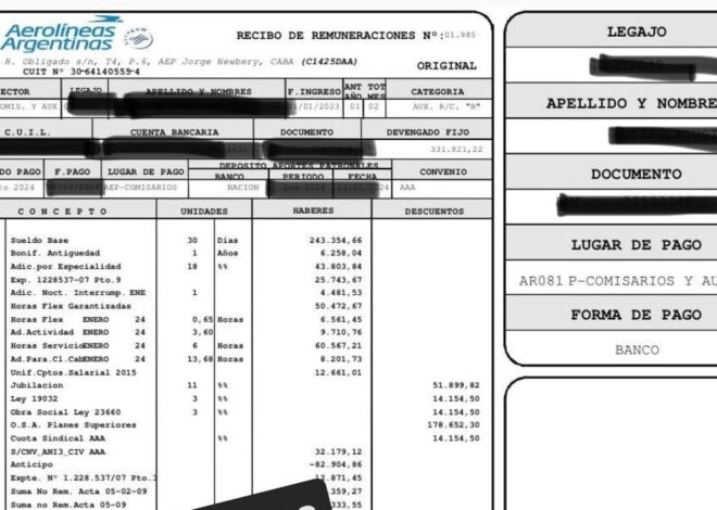 Paro de 24 horas de Aerolíneas: el mensaje del gremio de Aeronavegantes al Gobierno tras el fin de la medida de fuerza