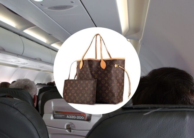 Se negó a dejar su bolso Louis Vuitton en el suelo durante un vuelo, pero lo terminó pagando muy caro