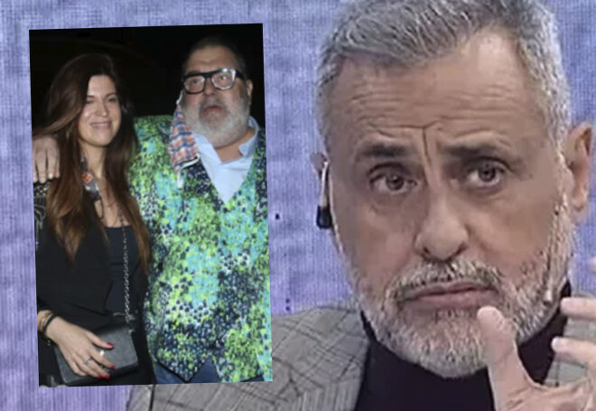 Jorge Rial reveló lo peor de la denuncia contra Elba Marcovecchio: "Lanata es diabético y le llevaba tortas de Maru Botana" Imagen: paparazzi