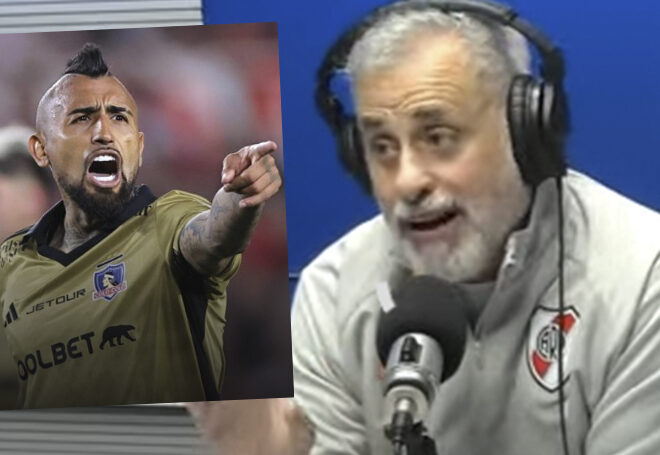 Jorge Rial se burló feo de Arturo Vidal por la victoria de River sobre Colo Colo y estalló todo Chile: "Se hizo el..." Imagen: paparazzi