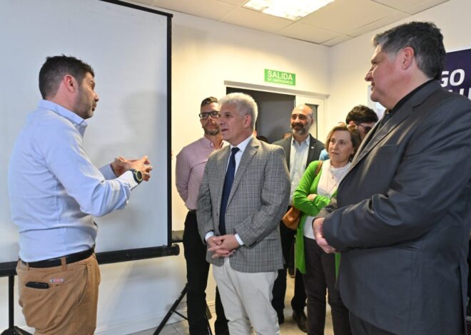 El Gobernador visitó una empresa multinacional que provee servicios de logística