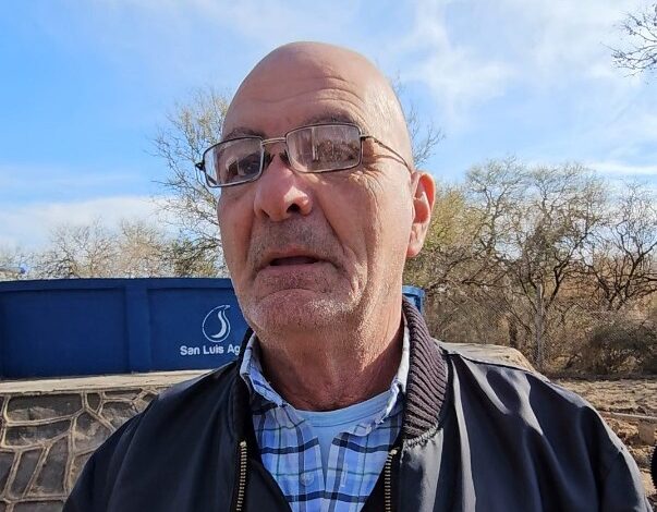 “Hace más de un año que no teníamos agua”