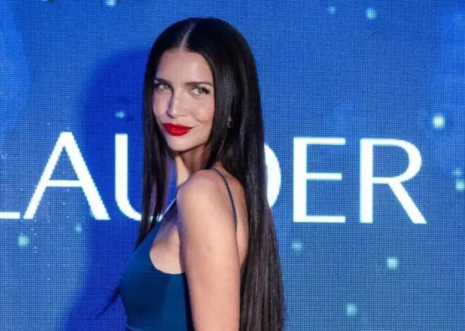 Zaira Nara y el vestido azul noche que será tendencia en el verano 2025 Imagen: caras.perfil.com