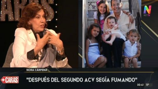 Nora Cárpena recordó los últimos momentos junto a Guillermo Bredeston