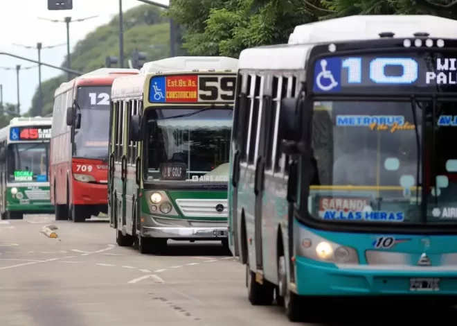 Paro de transporte: el jueves colectivos y el resto, el miércoles 6615bd321227a__800x578