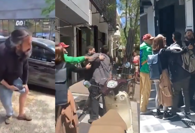 Grabois se peleó otra vez en la calle porque le gritaron ladrón: "me rompiste una pierna" Grabois se peleó otra vez en la calle porque le gritaron ladrón: "me rompiste una pierna"