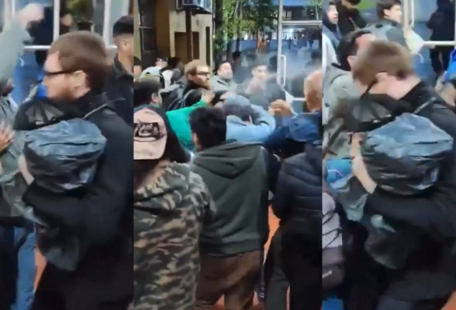 Un grupo de libertarios rompe asambleas atacó con gas pimienta a estudiantes de Quilmes Un grupo de libertarios rompe asambleas atacó con gas pimienta a estudiantes de Quilmes