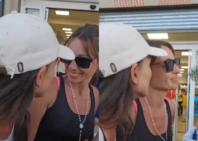 El incómodo momento de Pampita con una fan por un pedido acerca de Roberto García Moritán