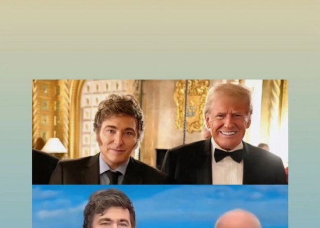 Un retweet de Milei dejó expuesta la mala praxis libertaria con el Photoshop Un retweet de Milei dejó expuesta la mala praxis libertaria con el Photoshop