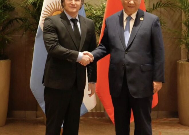Milei se reunió 15 minutos con Xi Jinping y afirman que fue un encuentro frío