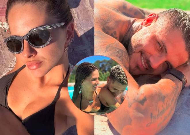 Las ardientes fotos que la China Suárez mostró de Mauro Icardi tras ser vistos discutiendo en un restaurante imagen