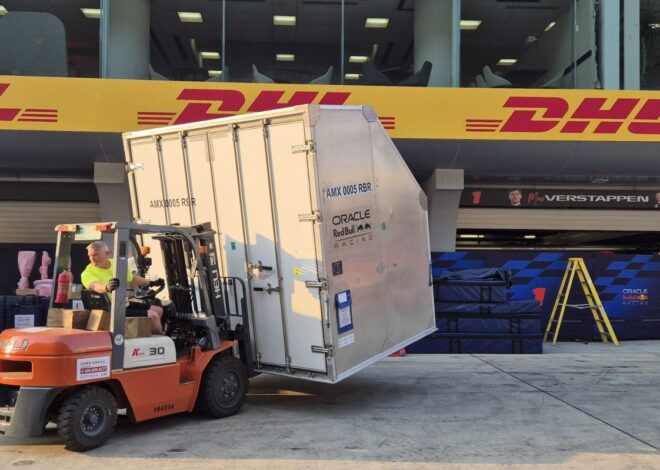 Equipos de F1 sufren retrasos en el arribo de su cargamento para el GP de China Equipos de F1 sufren retrasos en el arribo de su cargamento para el GP de China
