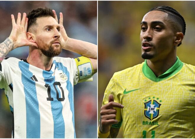 Lionel Messi celebró la goleada ante Brasil y le respondió a Raphinha: “Siempre hablando con fútbol” Lionel Messi celebró la goleada ante Brasil y le respondió a Raphinha: “Siempre hablando con fútbol”