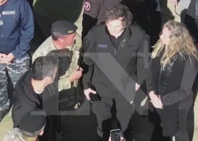 Javier Milei llegó a Bahía Blanca a cinco días del temporal que destrozó la ciudad Javier Milei llegó a Bahía Blanca a cinco días del temporal que destrozó la ciudad