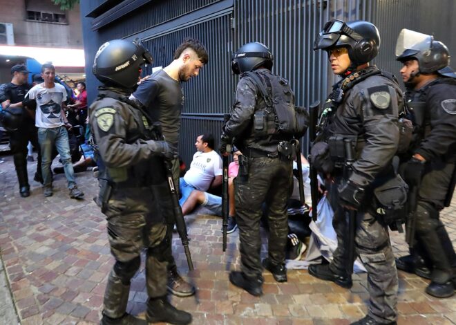 Liberaron a 114 manifestantes detenidos durante los incidentes en el Congreso
